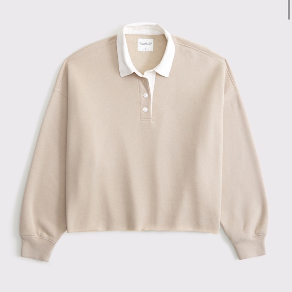 Abercrombie & Fitch Beige Sweater